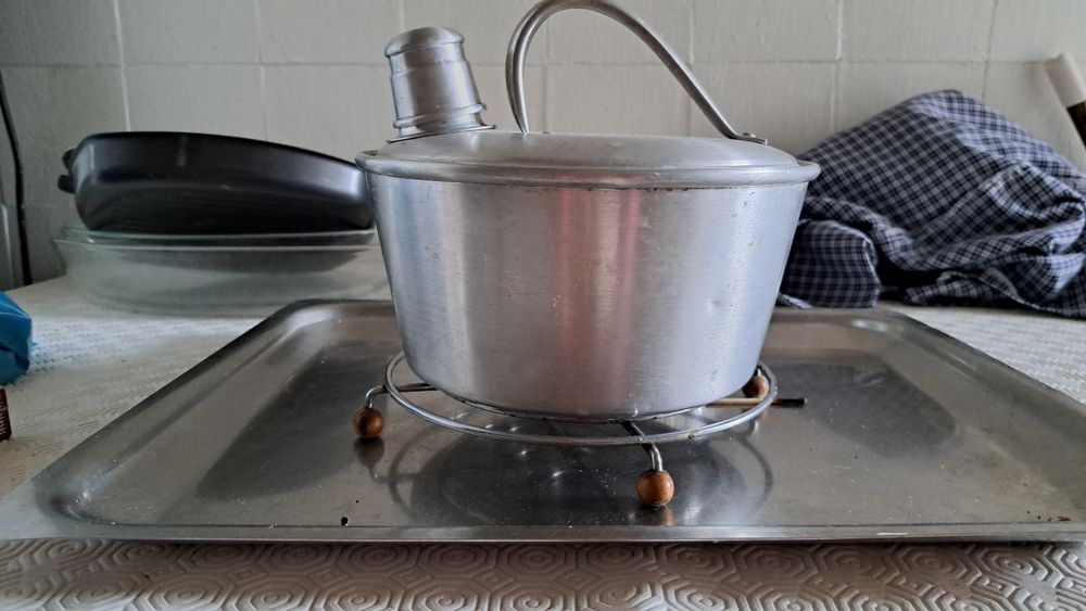 Chaleira antiga para fogão gas