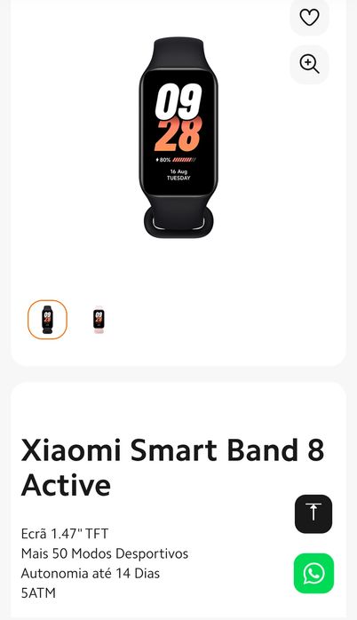 Smart band 8 xiaomi