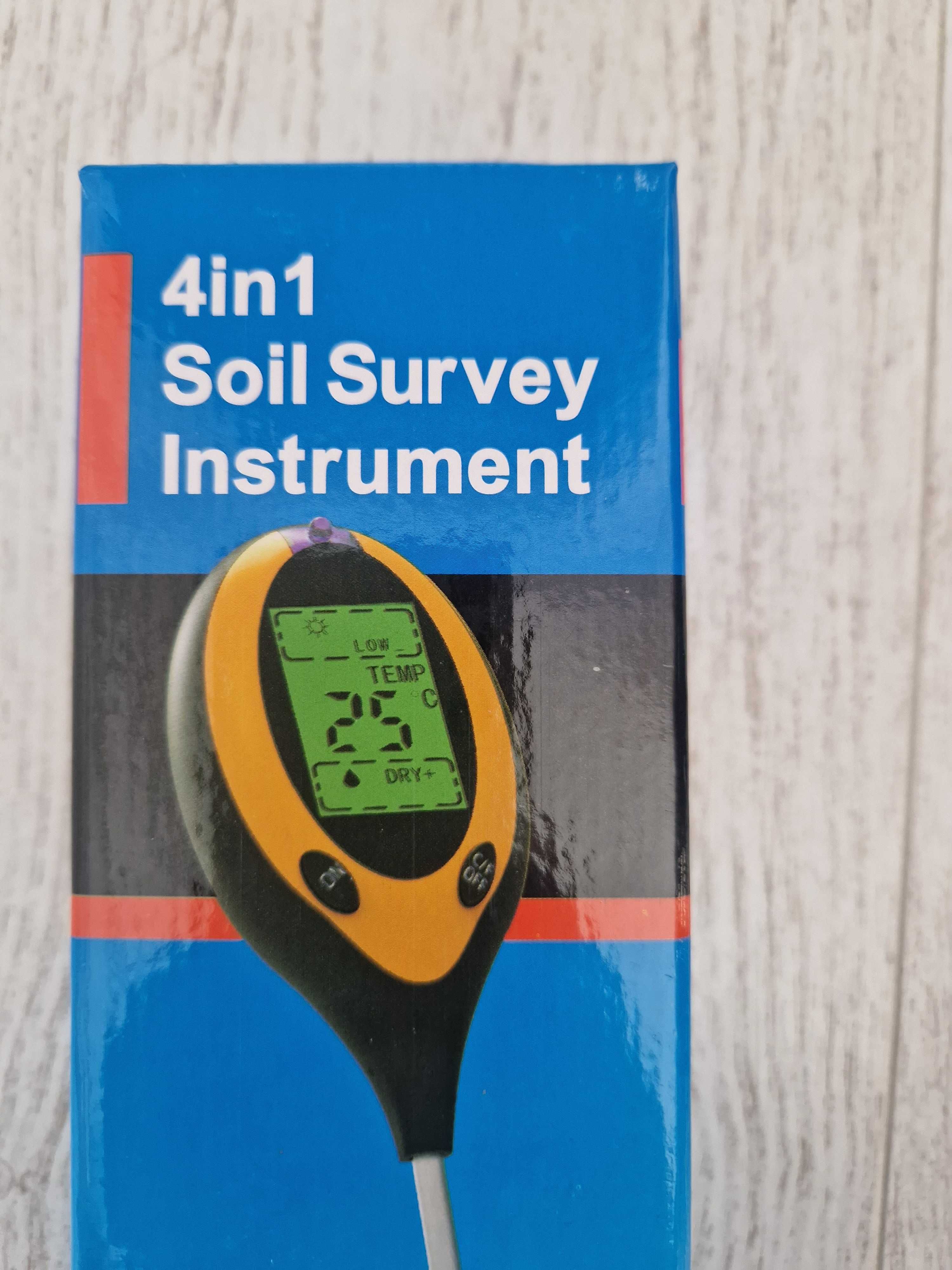 Tester miernik PH ziemi kwasomierz glebowy 4 w 1
