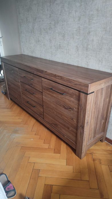 Komoda BRW Gent dąb stirling