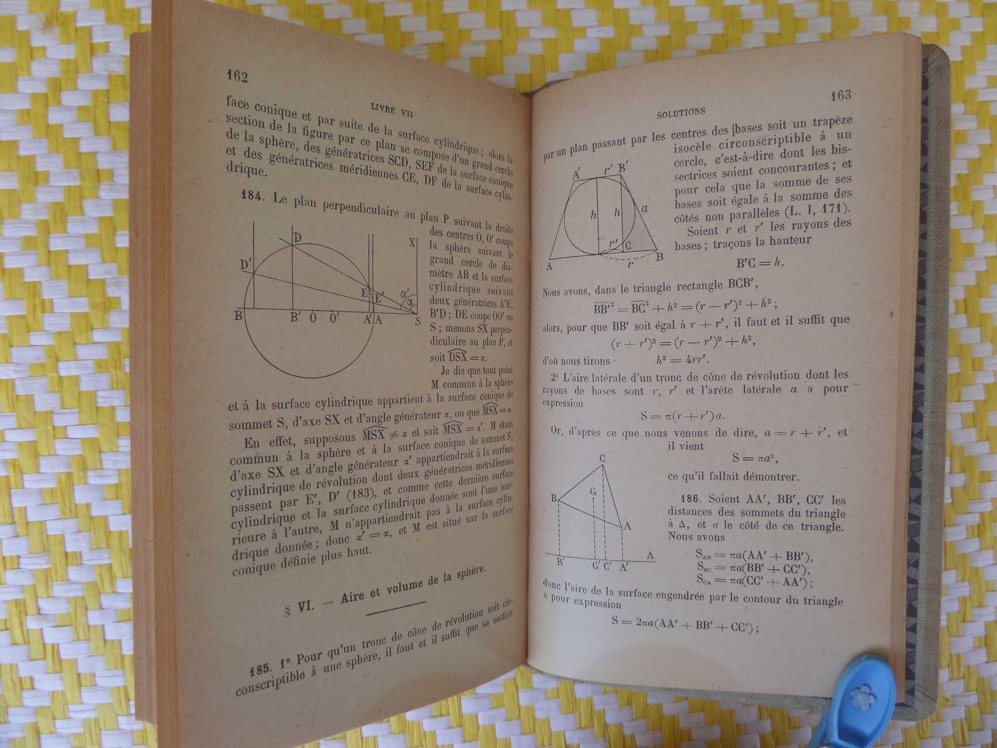 EXERCIDES DE GEOMÉTRIE
(Septiéme Livre)
Par Th. Caronnet