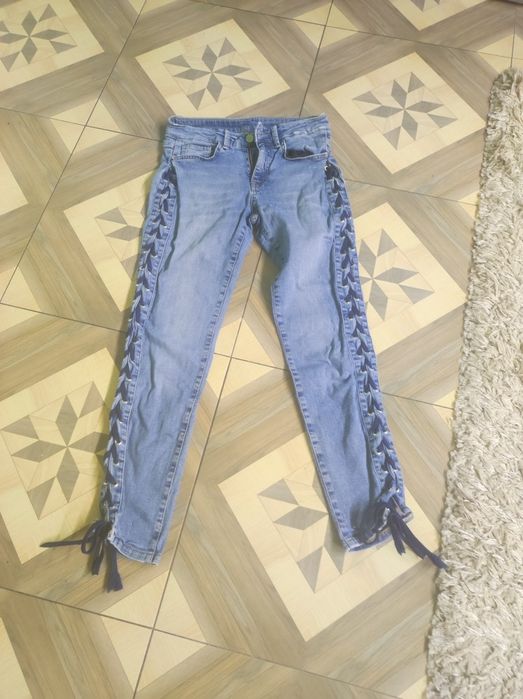 Fajne spodnie , nogawki sznurowane