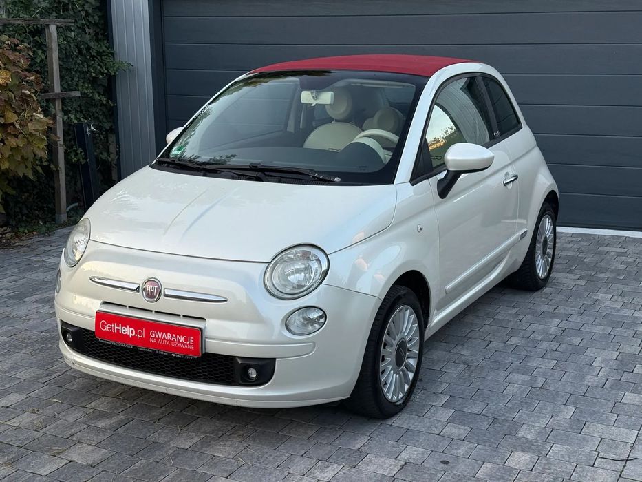 Fiat 500 FIAT 500- Biała perła ( kość słoniowa ) styl, klasa i miejski urok!