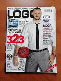 Magazyn, czasopismo LOGO Nr 8 sierpień 2010 r. Egzemplarz z Gortatem.