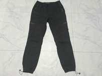 Мужские летние штаны джоггеры карго Denim Co (M, чёрные)