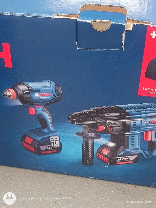 Bosch Profesjonal 18v GBH 180-li+GDX 180-li