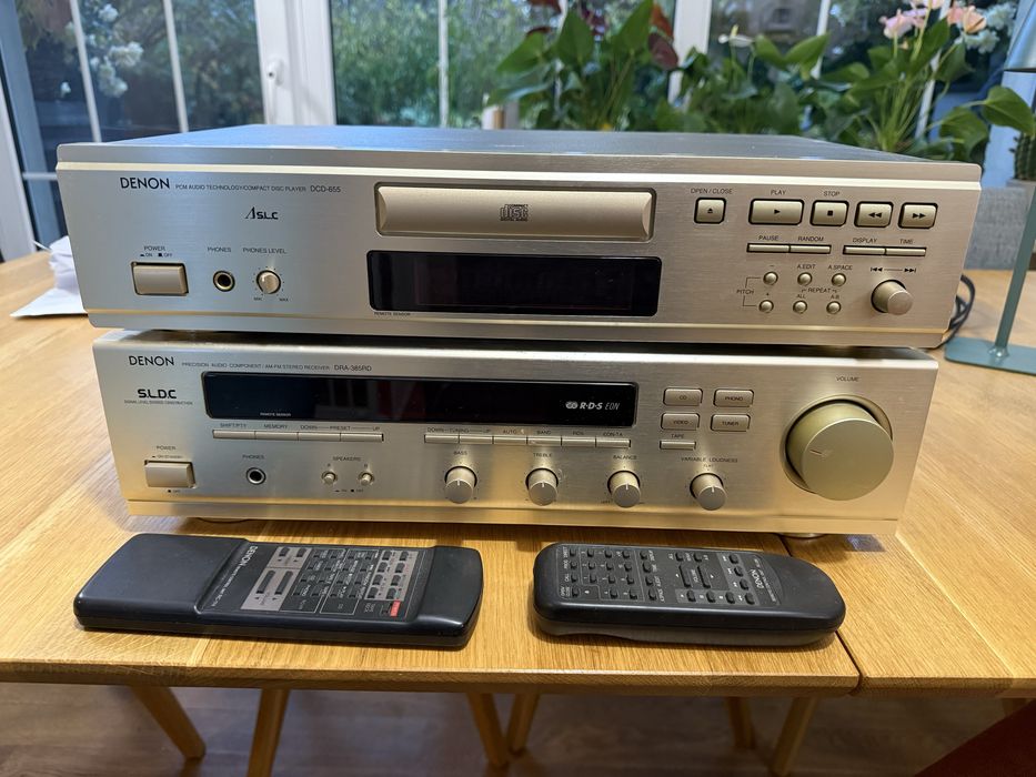 Denon - zestaw Hi Fi audio.