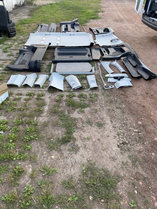 Multivan T6 T6.1 T5 lift wnetrze tapicerka podsufitka slypek boczek