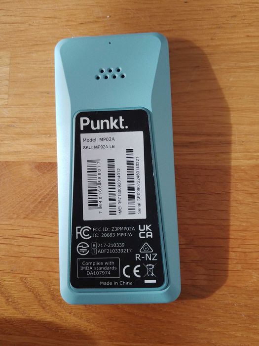 Punkt MP02 designerski telefon ze Szwajcarii z tetheringiem