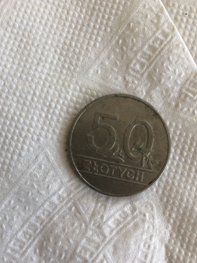 Moneta 50 złotych, 1990