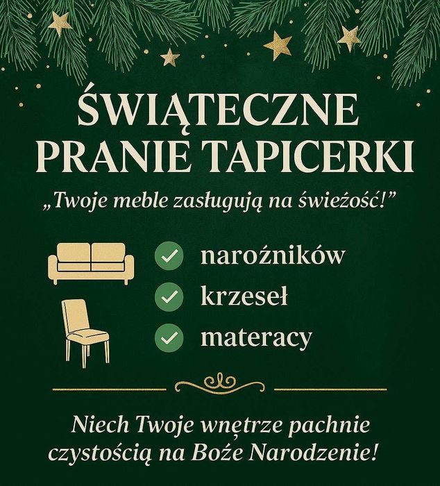 Pranie narożników, krzeseł, dywanów i materacy – Kołobrzeg i okolice