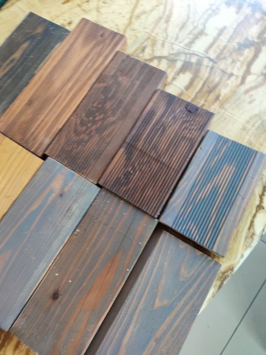 Терасна дошка модрина, термодошка, термодерево, липа, вільха, смерека