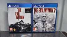 Pack 2X jogos culto The Evil Within 1 2 Terror Horror Survival PS4