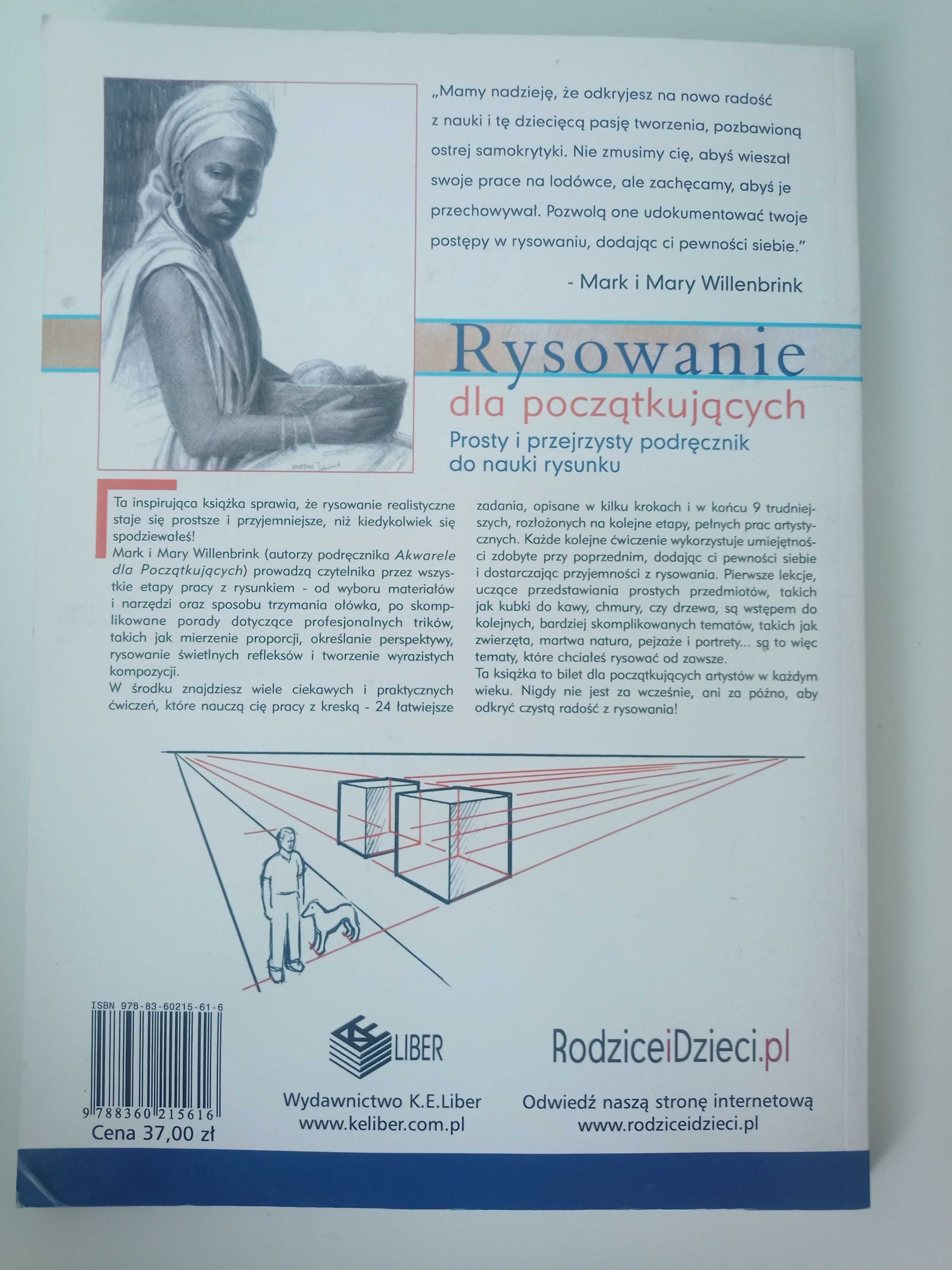 ,,Rysowanie dla początkujących" podręcznik Mark i Mary Willenbrink