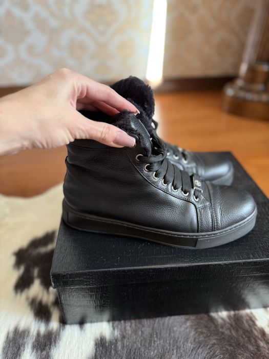 Шкіряні кеди Philip Plein,оригінал