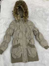 Зимняя детская куртка KIKO пуховик курточка пальто 11-13 лет рост 152