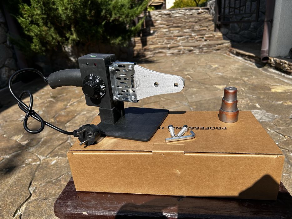 Паяльник для пластиковых труб 20-32 + ножницы в подарок