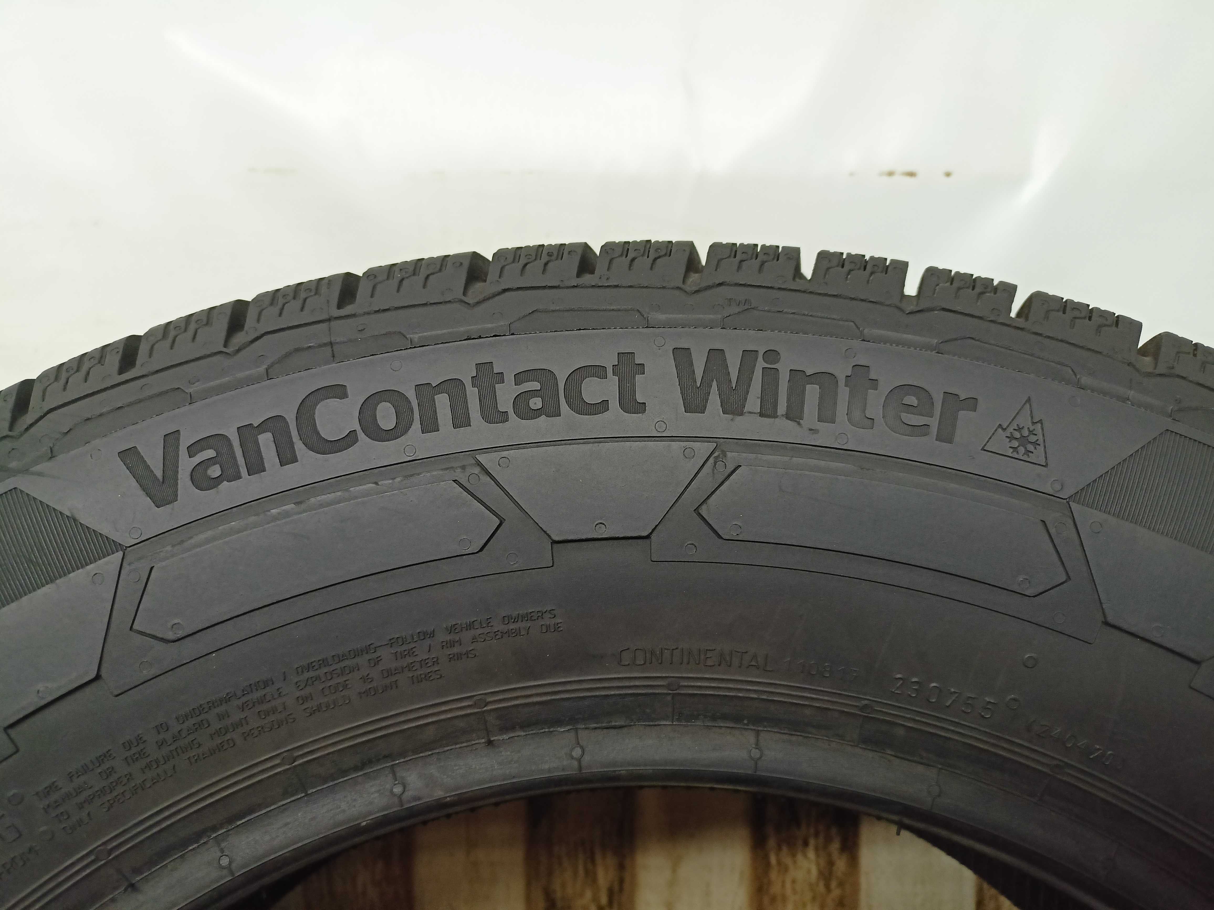 Continental VanContactWinter 215/65/16C 19r. 109/107R Jak Nowa (2220)