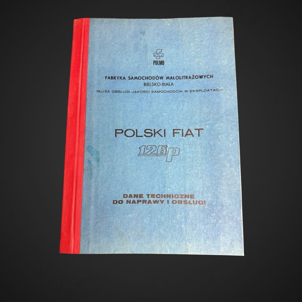 Polski Fiat 126P FSM Dane techniczne do naprawy i obsługi J5/032416