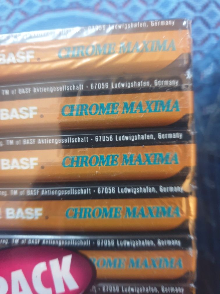 BASF CE II, CM II Chrome Extra, Maxima 60, 10 Pack folia