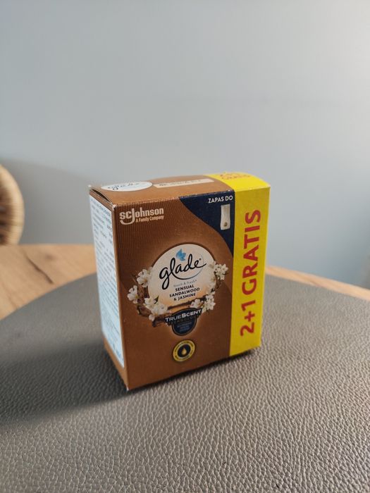 3 szt Wkładów do Odświeżacza Glade Touch Jaśmin Drzewo sandałowe