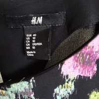 H&M zwiewna lekka luźna szeroka bluzka R40 stan bdb