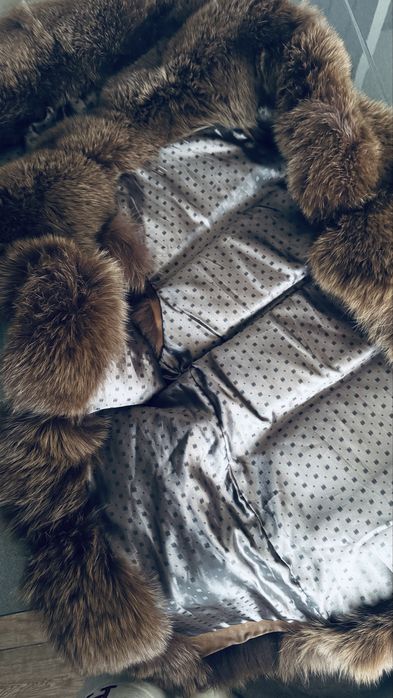 Kamizelka futro lis S