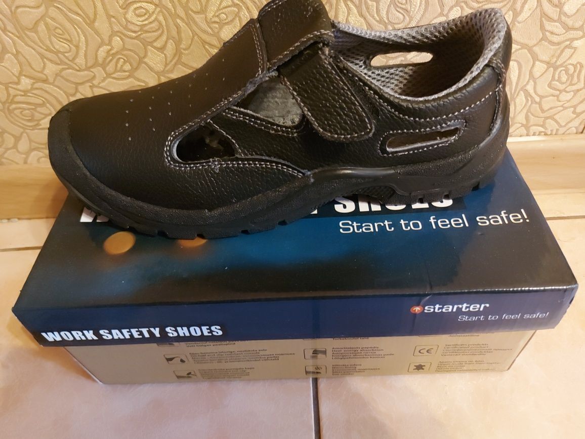 Нове. Чоловіче взуття work safety shoes 42р