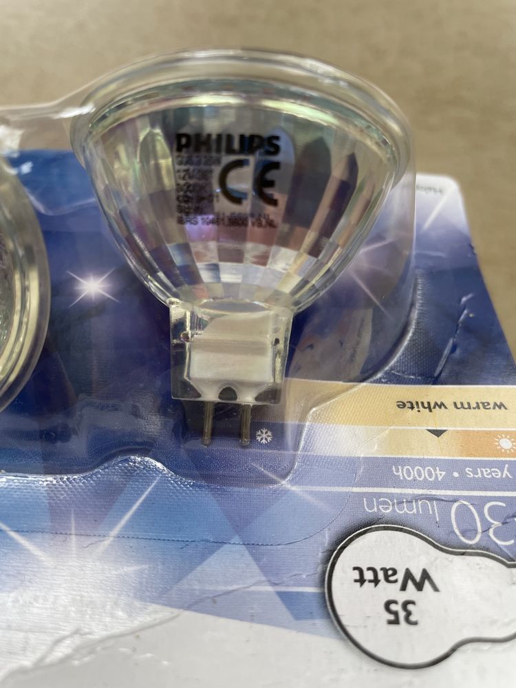 Halogeny Philips 35 Wat 430 Lumen Nowe 2 szt