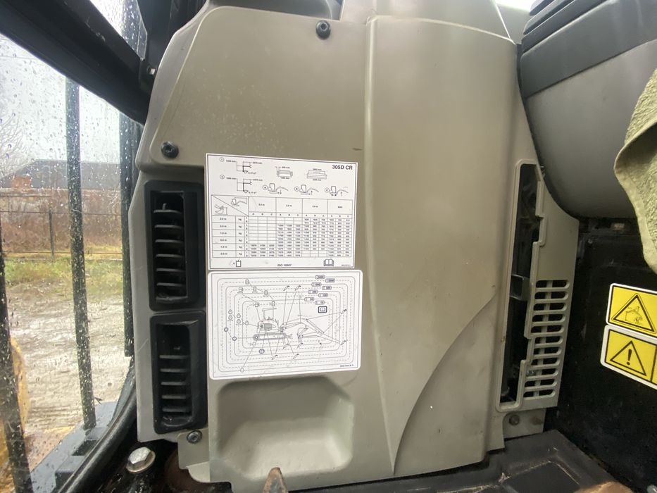 міні екскаватор cat 305 d cr