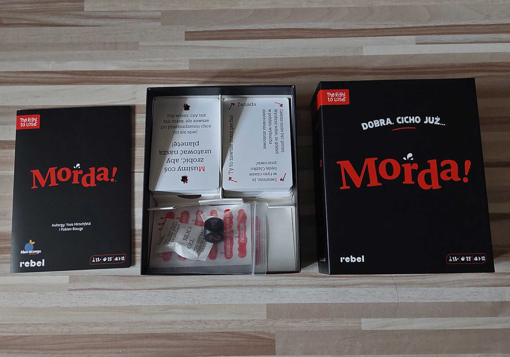 Gra planszowa "Morda" od Rebel - nowa.