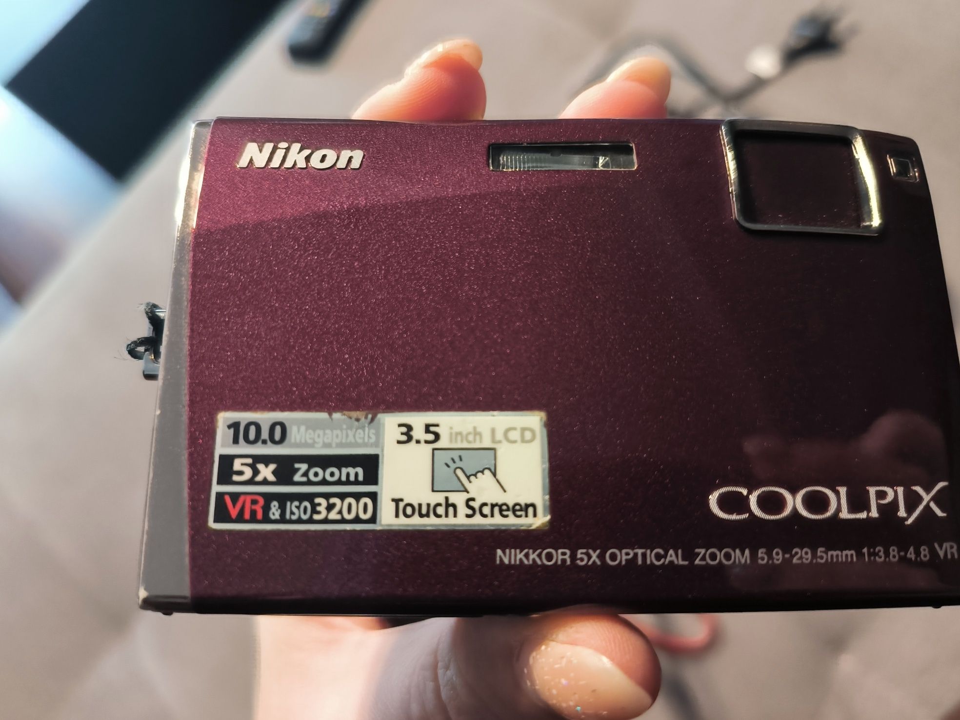 Aparat Nikon - Coolpix s60 10.0-Megapixel Digital Camera