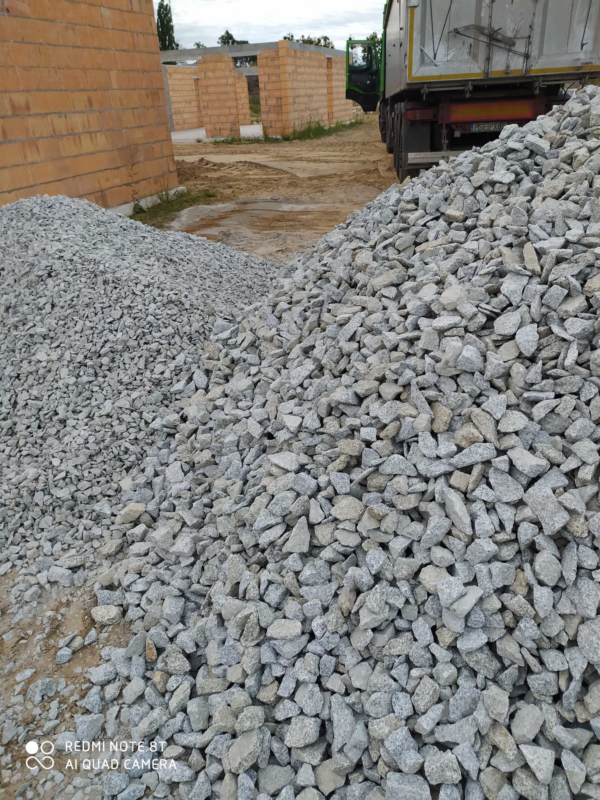 Transport   50m3  Granit kruszywo grys najniższe ceny