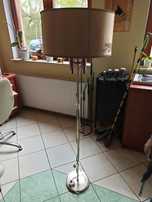 Lampa stojąca z abażurem