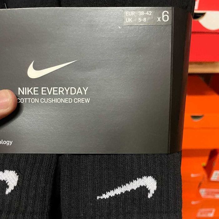 Комплект‼️Носки Шкарпетки Nike Everyday Jordan (S по XL) (SX7666-010)