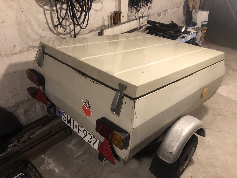 Przyczepka WEB STEMA 450 H zamykana zabytkowa stan bdb