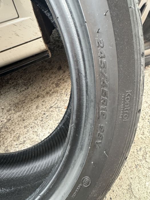 Hankook Ventus s1 evo2 275 40 19 та 245 45 19