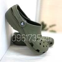 Чоловічі Зелені Крокси Мужские Кроксы Crocs Classic Army Green