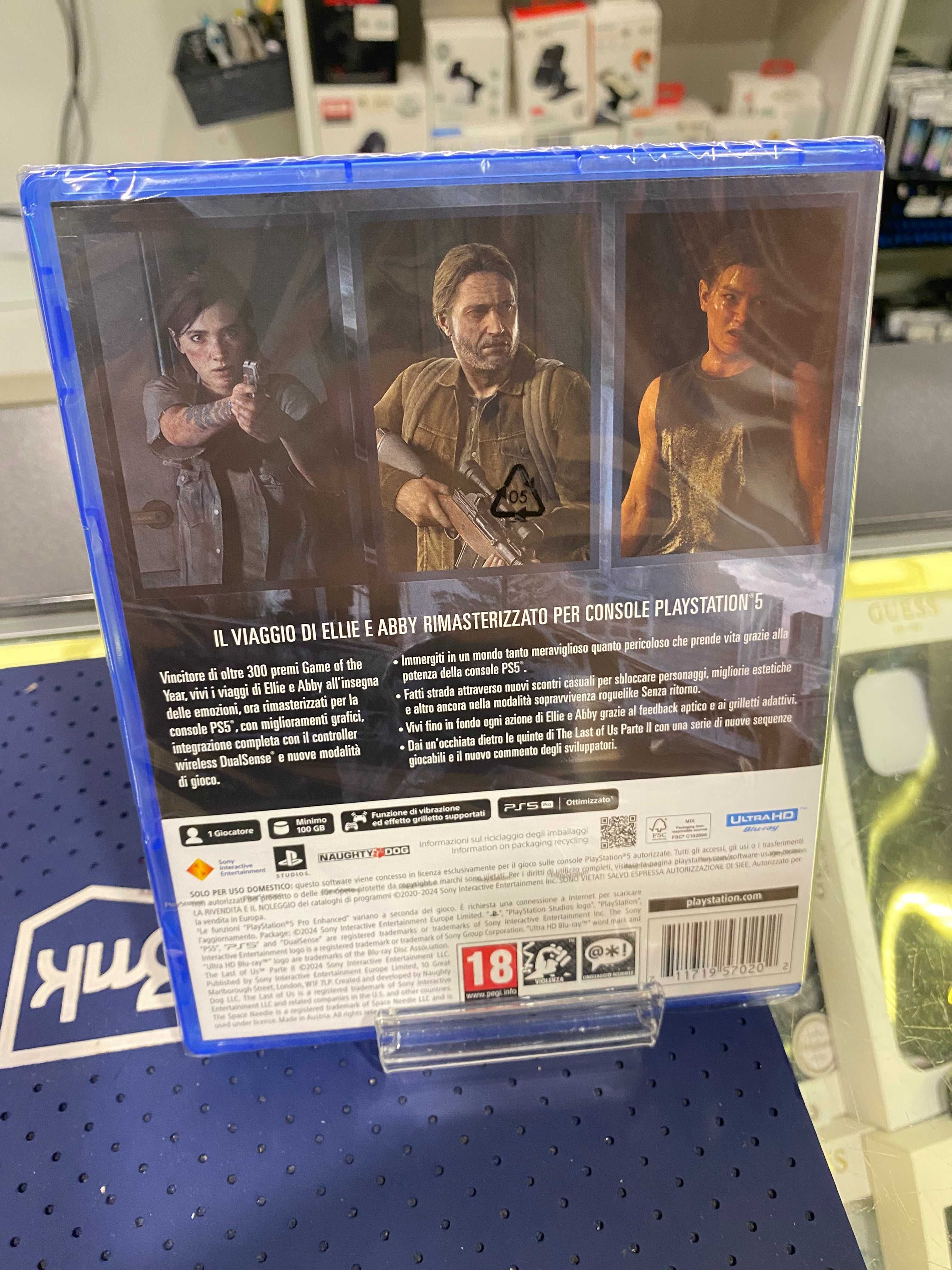 The Last of Us Part II (2) Remastered Ps5 (NOWA)