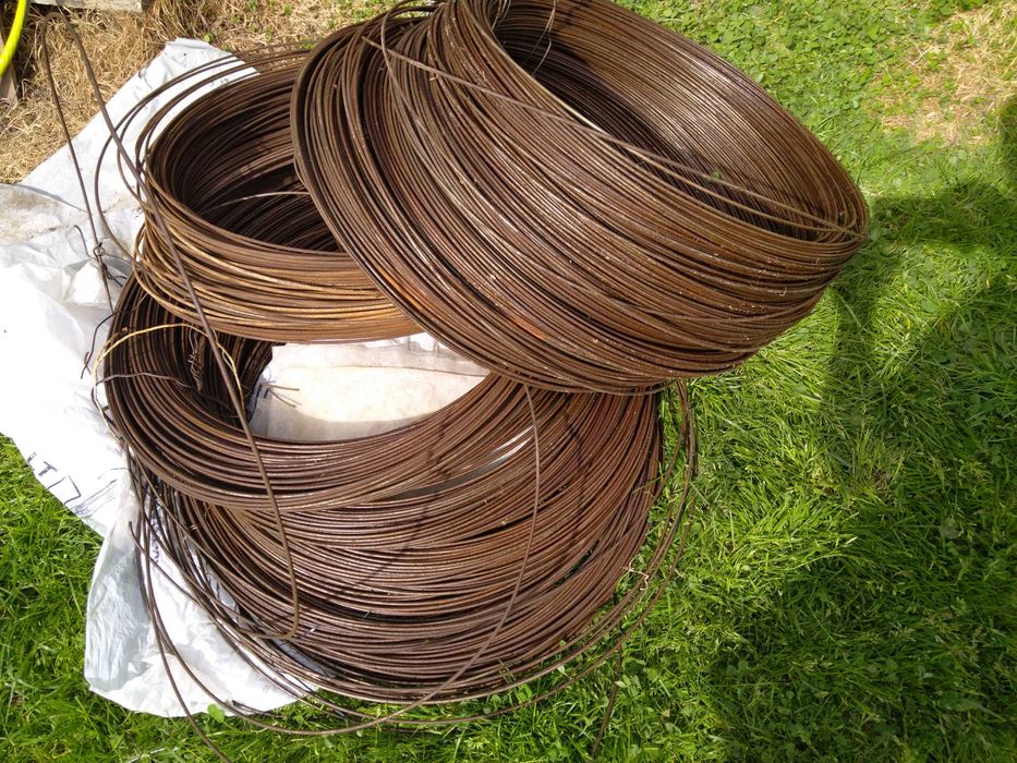 Drut stalowy 4mm twardy