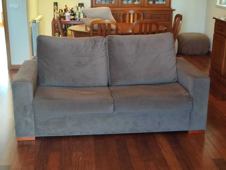 Sala de estar em madeira