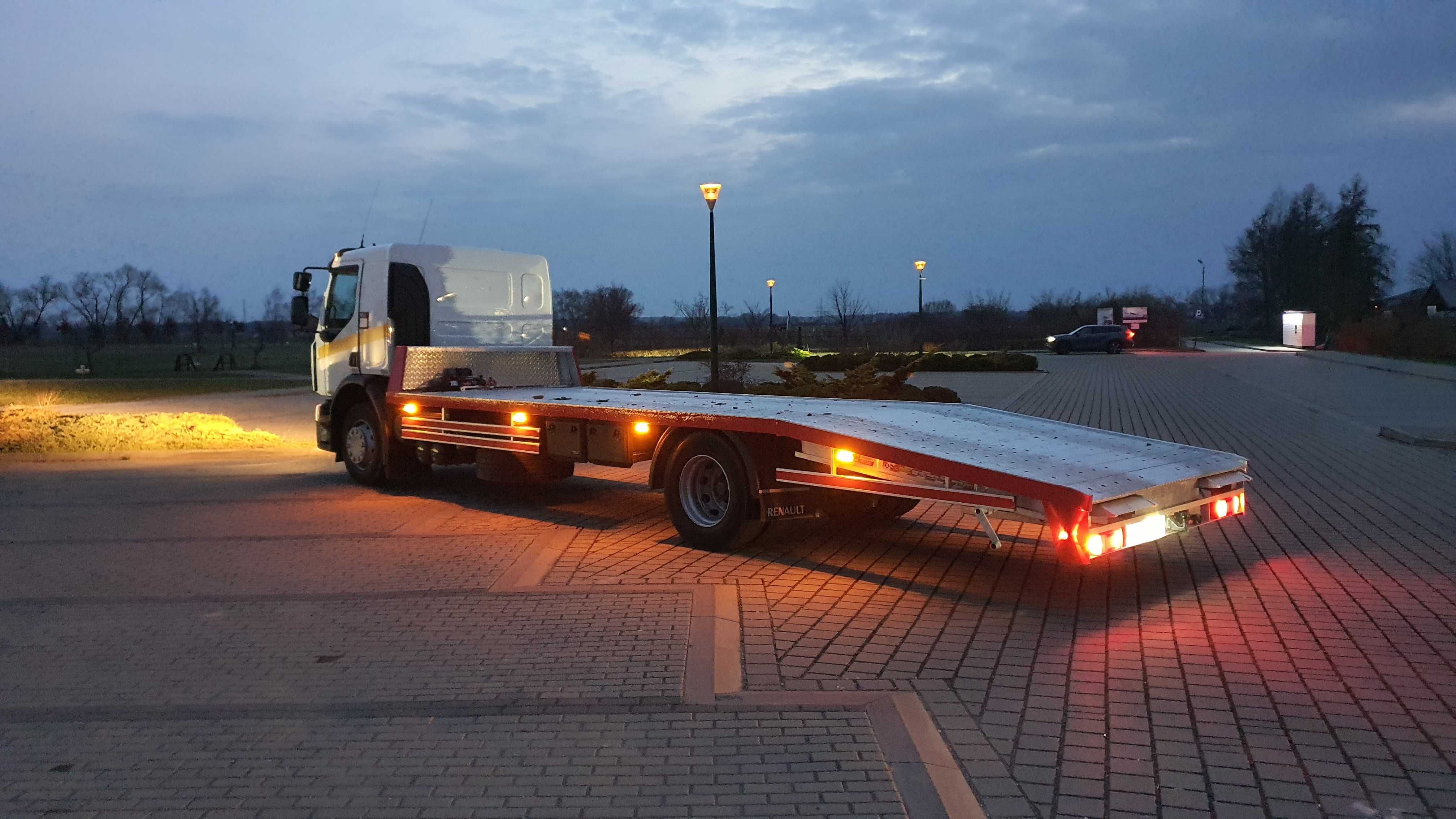 Zabudowa laweta Volvo FE FL 12-18 Ton najazd laweta Man TGL MOTO-LUK