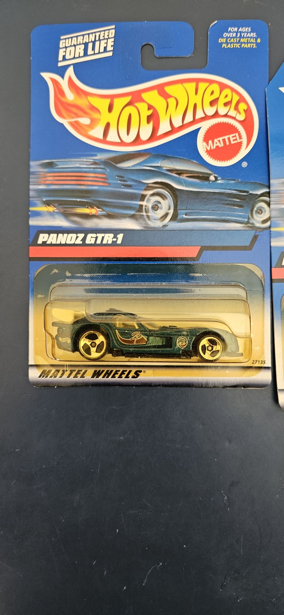 Panoz gtr-1. Zestaw 2 autek hot wheels