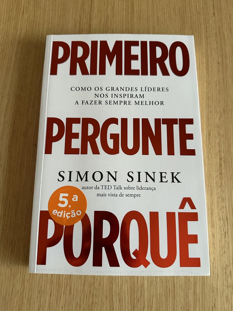 Livro “Primeiro pergunte porquê”