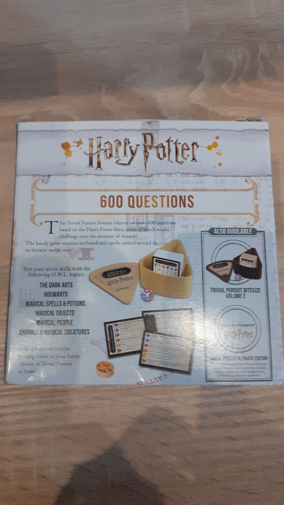 Gra Karty HARRY POTTER: Trivial Pursuit part I bitrsize