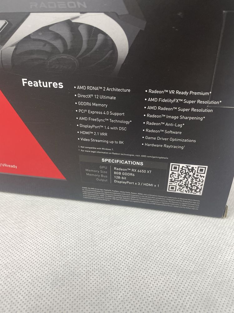 Karta graficzna RX 6650 XT OC Edition 8GB