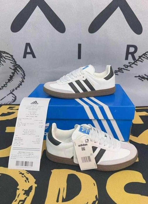 damskieBiegania Adidas Samba OG Cloud White Core Black / Rozmiar.44.5