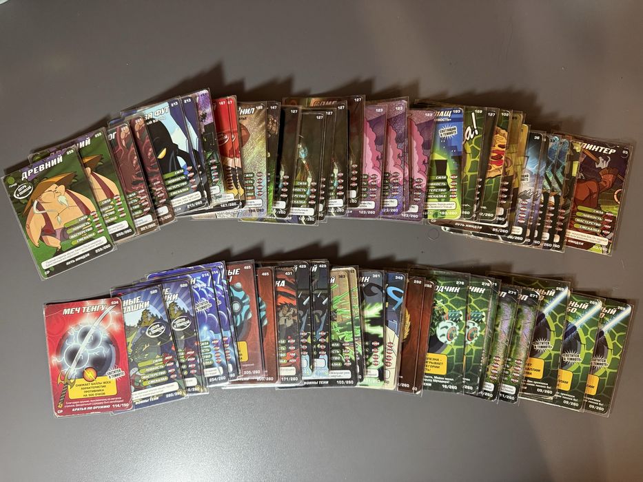 Коллекционные карточки (черпашки ниндзя,человек паук , и другие )