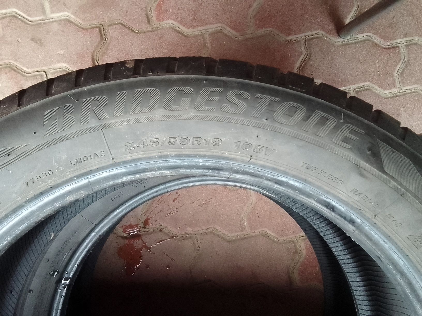 Cena za 2 Opony zimowe 245/50r19 BRIDGESTONE 2019r