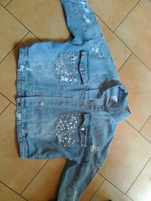 Nowa kurtka jeansowa damska Monday Premium